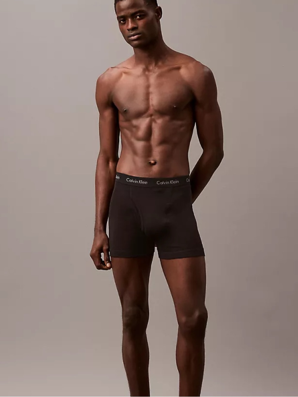 Calvin Klein Black Logo boxer briefs. 7-pack.